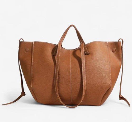 Elegante damen leder tote - leder,