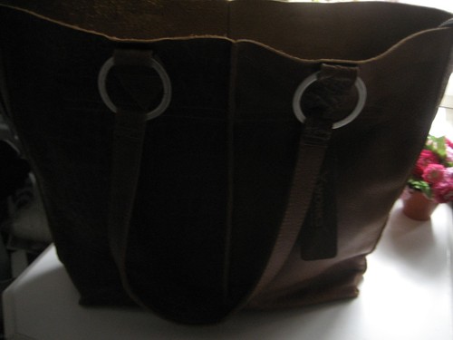 Leder tasche shopper - leder,