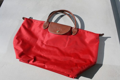 Longchamp pliage blau nylon - le,