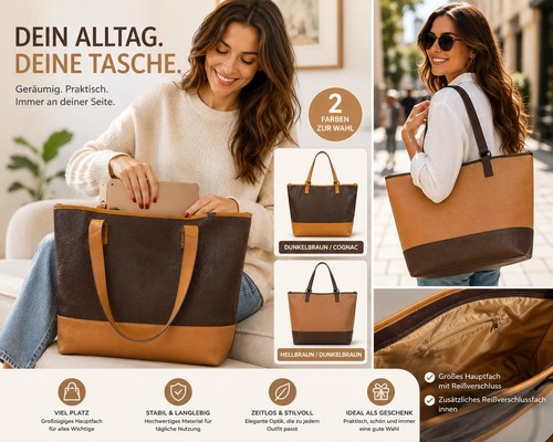 Damen shopper tasche - damen,