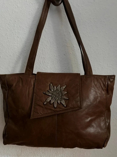 Tiger leder schultertasche 80s - tiger,