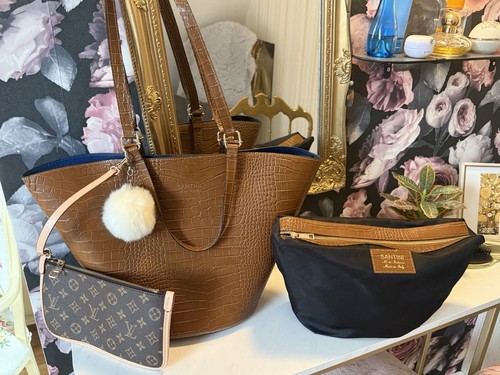 Neuwertige tasche santini - tasche,