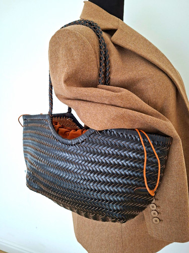 Woven bag geflochtene - |,