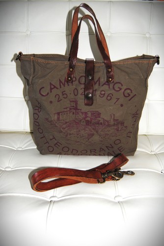 Campomaggi shopper canvas - campomaggi,