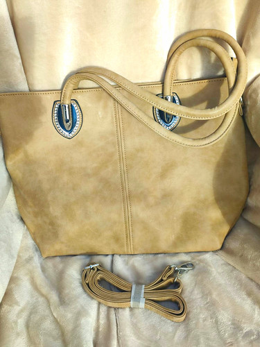 Shopper hellbraun mit - (59),